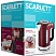 превью Чайник электрический Scarlett SC-EK21S78, 1.7л, 2200Вт, цифровое управление, нержавеющая сталь, красный