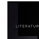 Тетрадь предметная 48л. Greenwich Line «Сolor black» - Литература, софт-тач ламинация, выборочный УФ-лак, 70г/м2