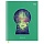 Дневник 1-11 кл. 48л. (твердый) BG «Mysterious forest», фигурная вырубка, матовая ламинация, тиснение фольгой, ляссе