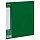 Папка с пружинным скоросшивателем СТАММ «Стандарт» А4, 17мм, 700мкм, пластик, зеленая