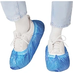Бахилы п/э Elegreen Особопр. (с2. р), дв, син, ГППНД2-8/18/2р-С-С,6.2г,350пар/уп