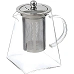 Чайник заварочный AROMA, объем 1 л, из боросиликатного стекла,105039