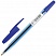 превью Ручка шариковая BRAUBERG SBP013, (типа CORVINA), корпус тонированный синий, 1 мм, синяя