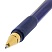 превью Ручка шариковая BRAUBERG BP-GT GLD BLUE, СИНЯЯ, корпус тонированный, пишущий узел 0.7 мм, линия письма 0.35 мм