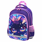 Рюкзак ПИФАГОР SCHOOL, 1 отделение, 3 кармана, «Magic kitty», 38×28×14 см