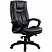 превью Кресло для руководителя Easy Chair CS-608Е черное (кожа/пластик)