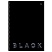 превью Тетрадь 80л., А4 клетка на гребне BG «Just black», soft-touch ламинация, выб. лак, твердая обложка