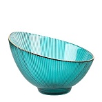 Салатник Frost stripe (зелен)d=17.2см h=12.5см v=650мл(стекло),9950317-4