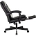 превью Кресло для руководителя Easy Chair 668 эргономичное чёрное (экокожа, металл)