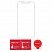 превью Защитное стекло для iPhone X/XS Full Screen (3D), RED LINE, белый