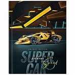 Дневник 5-11 класс 48 л., твердый, BRAUBERG, выборочный лак, с подсказом, «Super Car»