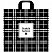 превью Пакет с петлевой ручкой Артпласт «Scotch fashion», 40×40+5 (100)