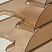 превью Лоток для бумаг горизонтальный Attache коричневый (4 штуки в упаковке)