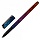 Ручка шариковая BRAUBERG SOFT TOUCH GRIP «NEON ZEBRA», СИНЯЯ, мягкое покрытие, узел 0.7 мм