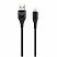 превью Кабель Smartbuy Gear, USB2.0 (AM) - 8pin, Lightning(M), для Apple, в резиновой оплетке, 2A output, 1м, черный