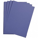 Цветная бумага 500×650мм., Clairefontaine «Etival color», 24л., 160г/м2, ультрамарин, легкое зерно, хлопок