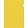 Папка-уголок жесткий пластик желтая 120 мкм (20 штук в упаковке)