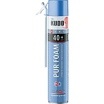 Пена монтажная бытовая Kudo Home 40+, всесезонная, 1000 мл 46426
