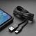превью Кабель Deppa USB-A - USB-C, USB 2.0, 2.4A, 2м, черный