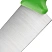 превью Нож поварской лез 254 мм толщ 2 мм 3Cr13 зел пластиковая ручка