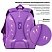 превью Ранец BRAUBERG KIDS START, 1 отделение, 2 кармана, «Sweet cheeks», велюровая панель, 35×26х13см