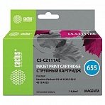 Картридж струйный CACTUS (CS-CZ111AE) для HP Deskjet I3525/5525/4515/4525, пурпурный, 14.6 мл
