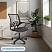 превью Кресло офисное Easy Chair 304 LT чёрное (сетка/ткань, пластик)