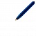 превью Ручка шариковая СТАММ «111» 4шт., синие, 1.0мм, тонированный корпус, пакет с европодвесом