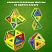 превью Магнитный конструктор MAGNETIC BLOCKS, 30 магнитных деталей, BRAUBERG KIDS