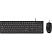 превью Набор клавиатура+мышь Philips (SPT6264B/60)провод USB 104кл 800-2400dpi чер