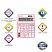 превью Калькулятор настольный BRAUBERG EXTRA PASTEL-12-PK (206×155 мм), 12 разрядов, двойное питание, РОЗОВЫЙ