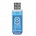 превью Флеш-память SmartBuy Glossy series 8Gb USB 2.0 голубая