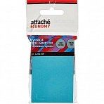 Стикеры Attache Economy 76×51 мм неоновый синий (1 блок, 100 листов)