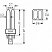 превью Лампа люминесцентная Osram CFL Dulux D 26W/840 26 Вт G24D-3 D 4000 К (4050300012049)