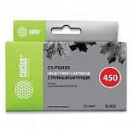 Картридж струйный CACTUS совместимый (PGI-450PGBk) Pixma iP7240, черный фото