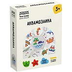 Аквамозаика ТРИ СОВЫ «Морские истории», набор инструментов и аксессуаров, трафареты, картонная коробка 11×14см