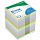 Блок для записи Стамм «Basic» 9×9×9см, белый