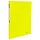 Папка с металлическим скоросшивателем и внутренним карманом BRAUBERG «Neon», 16 мм, желтая, до 100 листов, 0.7 мм