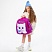 превью Рюкзак BRAUBERG KIDS MIND с пеналом в комплекте, 2 отделения, «Humble Cat», 40×28х18 см