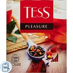 Чай TESS «Pleasure», черный с шиповником и яблоком, 100 пакетиков по 1.5 г