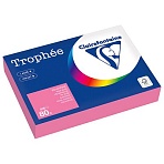 Бумага цветная CLAIREFONTAINE, А4, 80 г/м2, 500 л., пастель, розовый, Франция