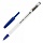 Ручка шариковая масляная BRAUBERG Stick Medium, СИНЯЯ, узел 1 мм, линия письма 0.5 мм