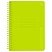 превью Тетрадь 48л., А5, клетка на пластиковом гребне, BG «Neon. Yellow», пластиковая обложка