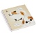 превью Скетчбук 60л., 150×150 MESHU «Cute dog», на гребне, soft-touch, 120г/м2