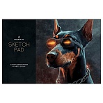 Альбом для рисования 40л., А4, на скрепке Greenwich Line «Black Dog», 120г/м2