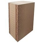 Короб архивный с клапаном «Standard» плотный, микрогофрокартон, 150мм, бурый, до 1400л. 