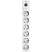превью Сетевой фильтр Powercom SP-06W 1.8 м (6 розеток) белый/серый