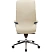 превью Кресло для руководителя Easy Chair 570 МL бежевое (натуральная кожа с компаньоном, металл)
