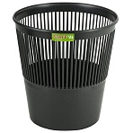 Корзина для бумаг STAFF «Basic» ЭКОНОМ, сетчатая, 9 л, черная