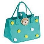 Сумка подарочная фетровая, 30×20×18см MESHU «Lion»